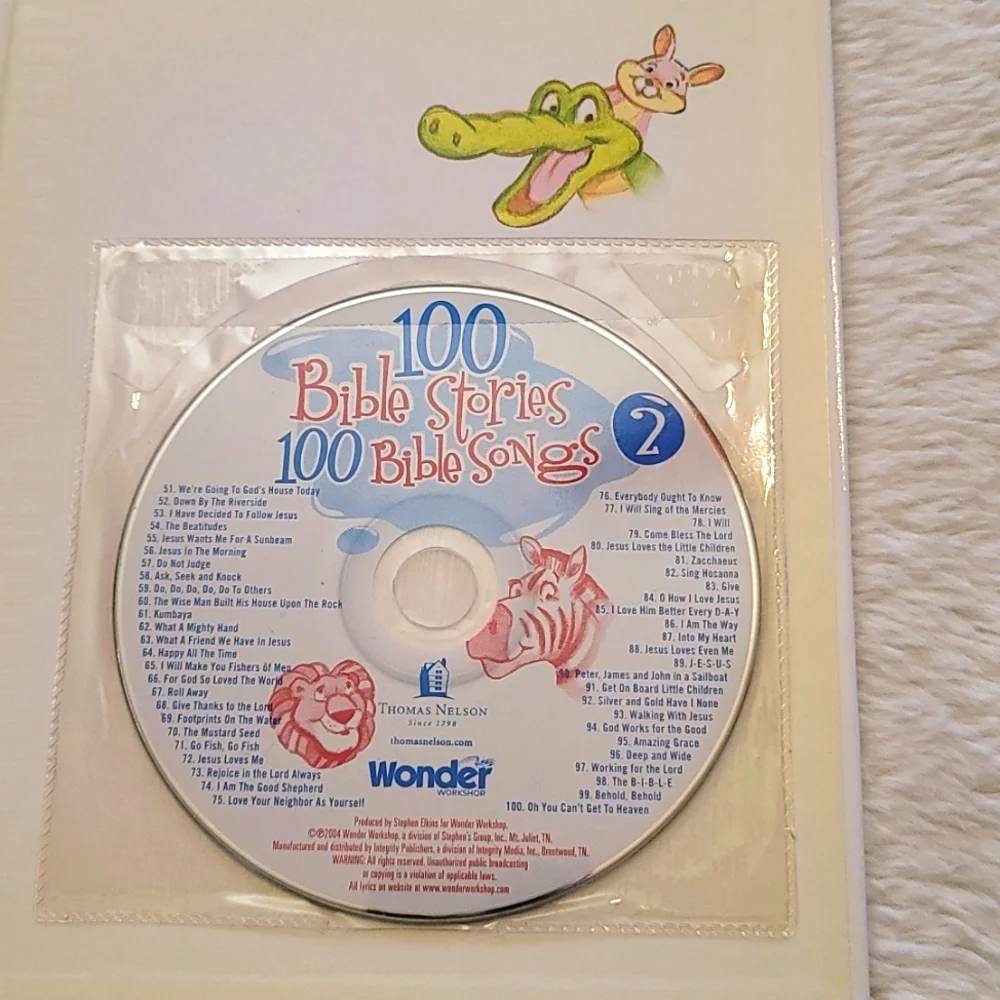 100 Bible Stories 100 Bible songs with 2 CDs